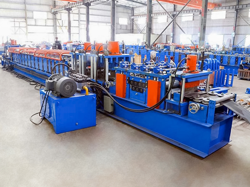 C80-300 Type na Ganap na Awtomatikong C Purlin Roll Forming Machine